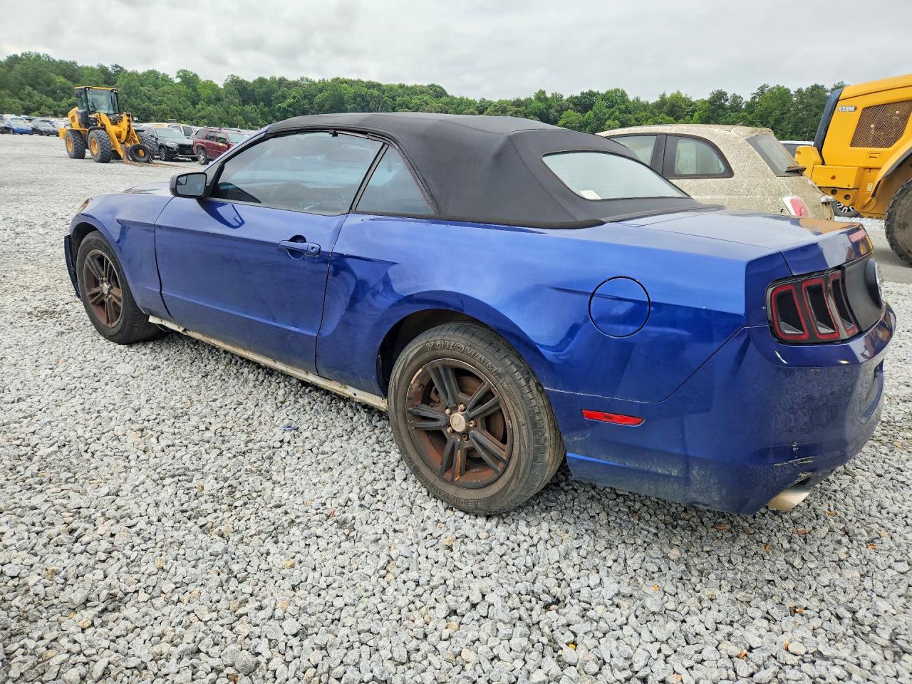 2014 Ford Mustang Blue vin: 1ZVBP8EM3E5240892