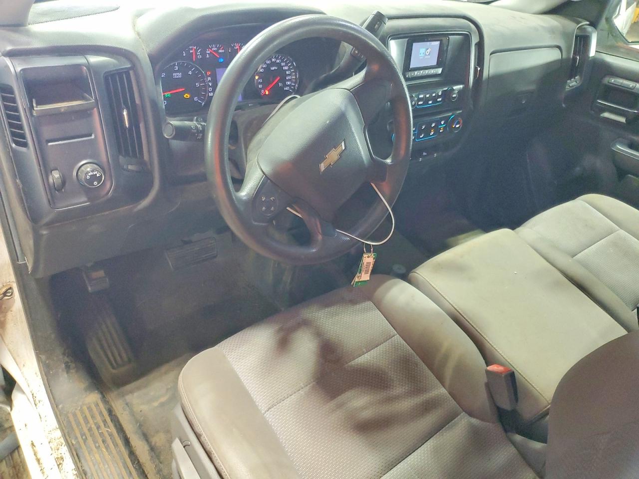 2015 Chevrolet Silverado K1500 White vin: 1GCNKPEH1FZ173344