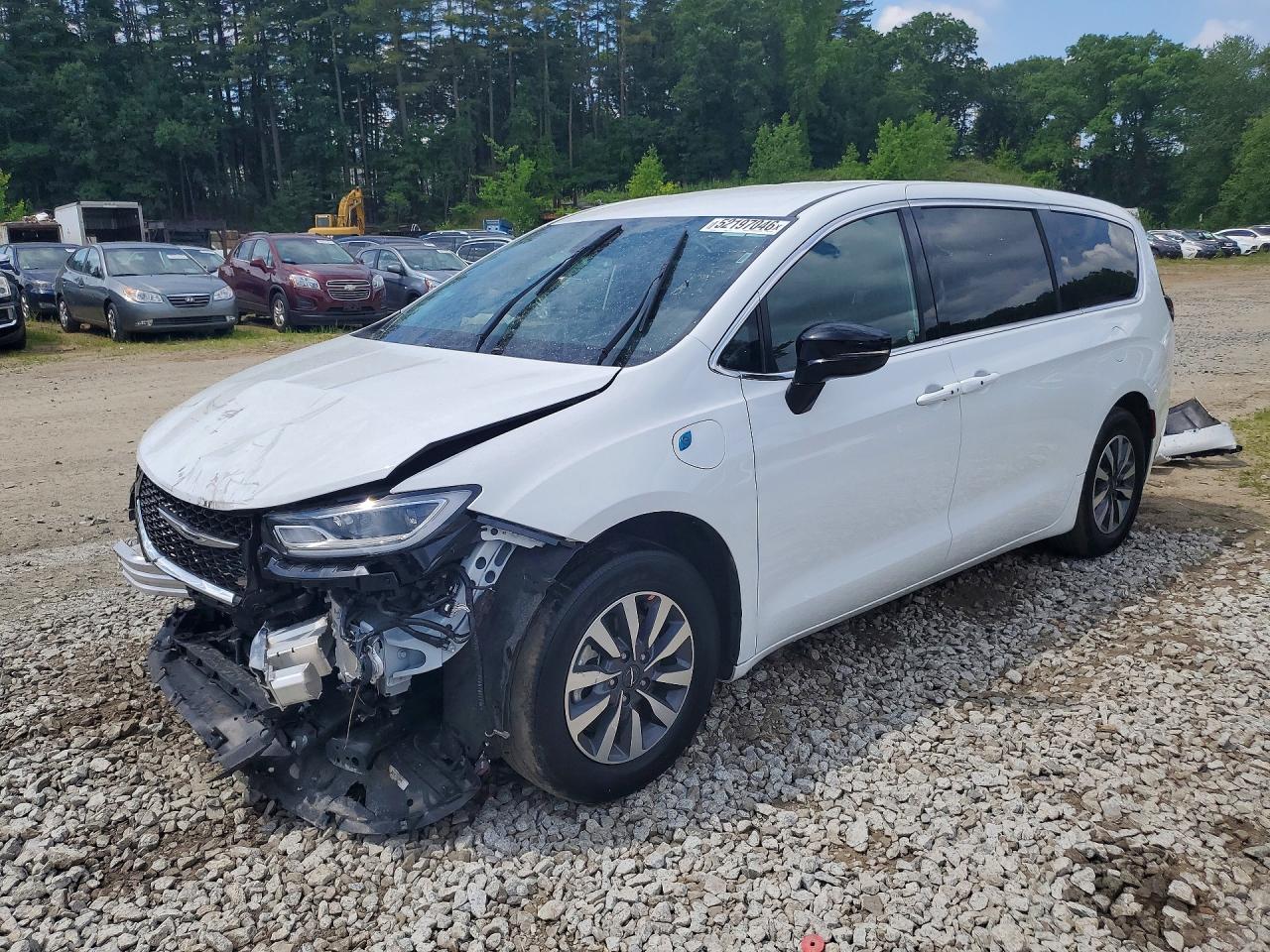 2025 Chrysler Pacifica Hybrid Select White vin: 2C4RC1S73SR573126