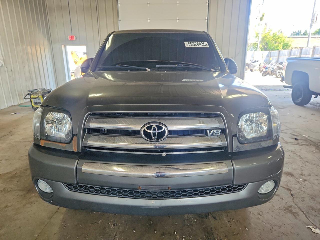2006 Toyota Tundra Double Cab Sr5 Gray vin: 5TBDT44136S543098