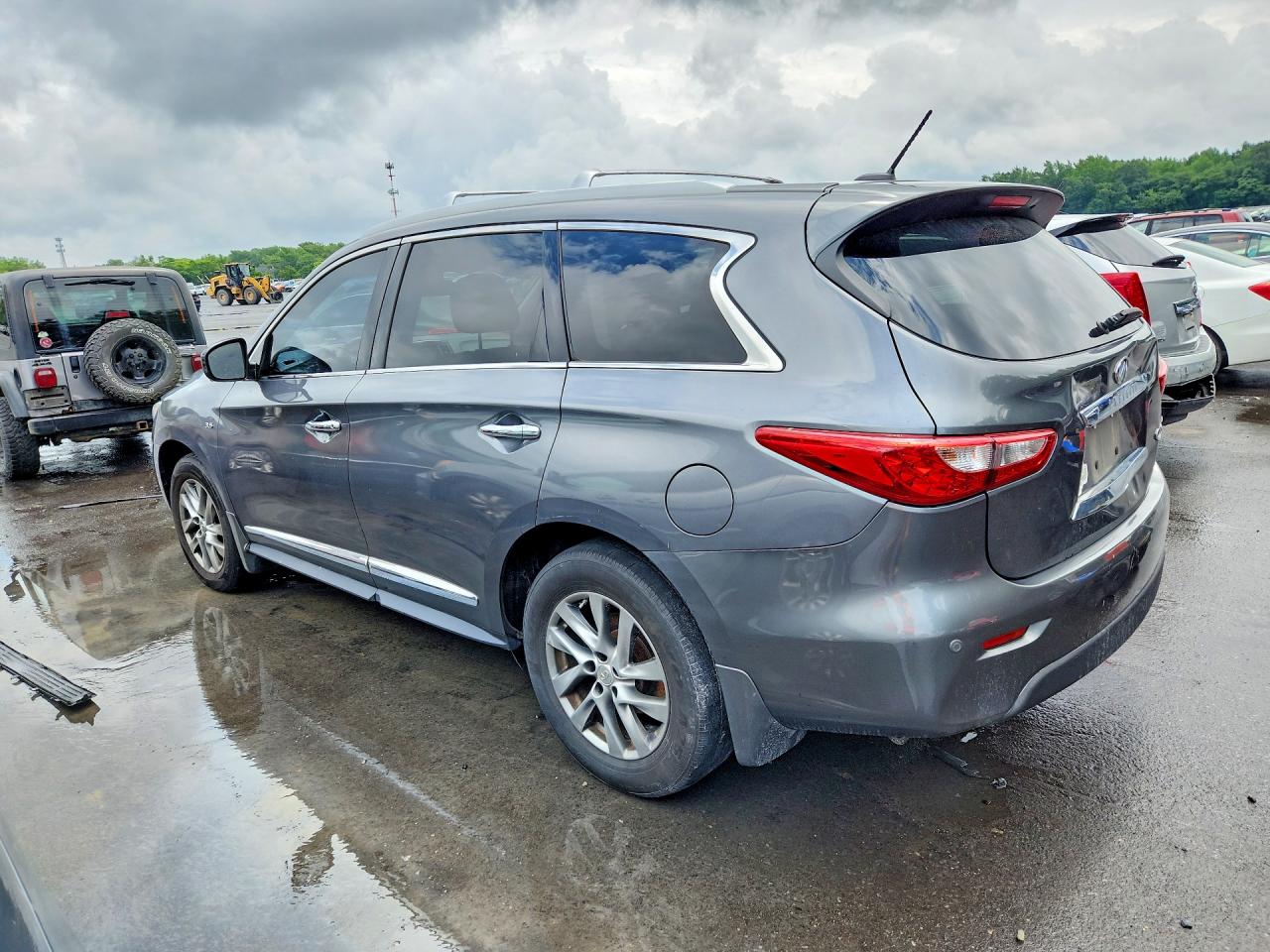 2015 Infiniti Qx60 Base Gray vin: 5N1AL0MM6FC511269