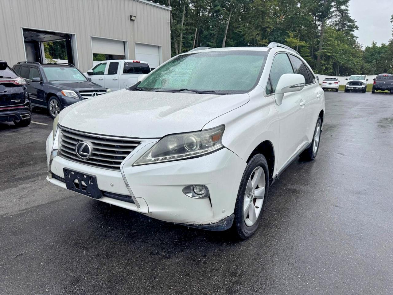 2015 Lexus Rx 350 Base White vin: 2T2BK1BA2FC270677