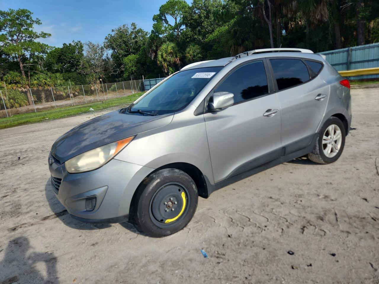 2012 Hyundai Tucson Gls Silver vin: KM8JU3AC2CU485494