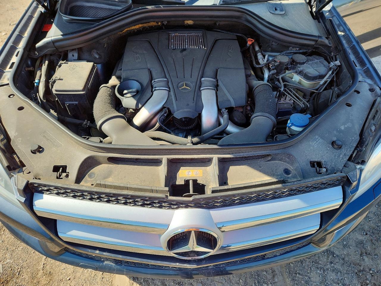 2014 Mercedes-benz Gl 450 4matic Charcoal vin: 4JGDF7CE0EA278538