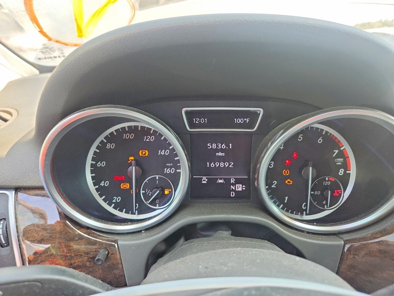 2012 Mercedes-benz Ml 350 4matic Gray vin: 4JGDA5HB2CA016454