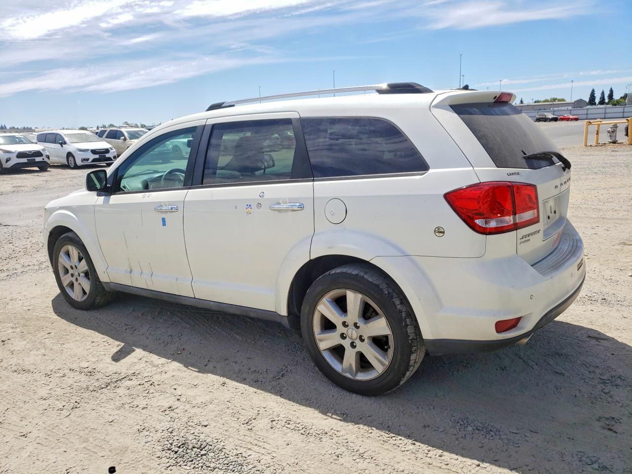 2012 Dodge Journey Crew White vin: 3C4PDDDG5CT283634