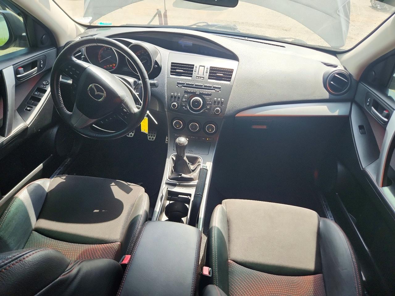 2013 Mazda Speed 3 Black vin: JM1BL1L31D1799248