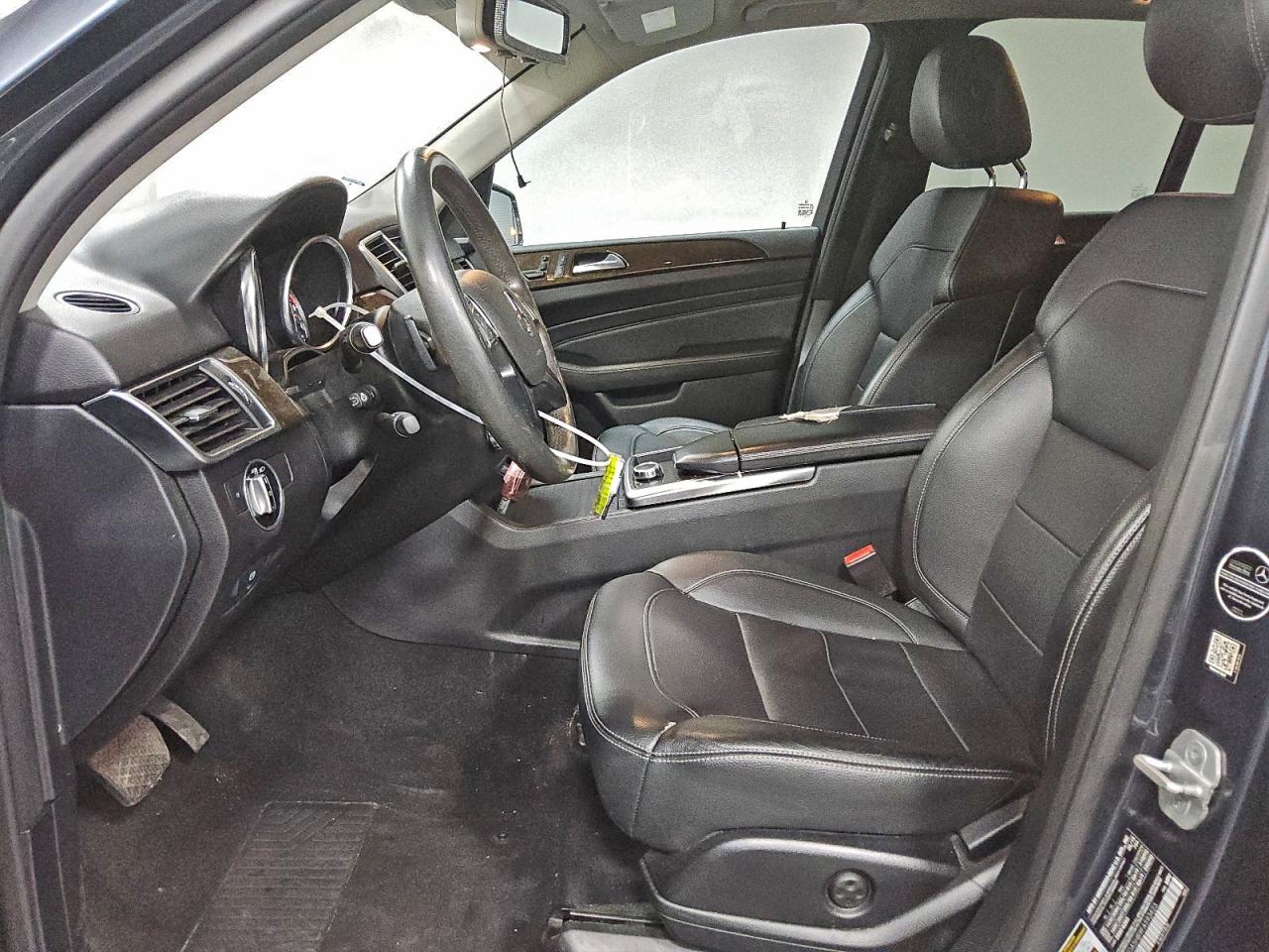 2015 Mercedes-benz Ml 350 4matic Gray vin: 4JGDA5HB9FA593423