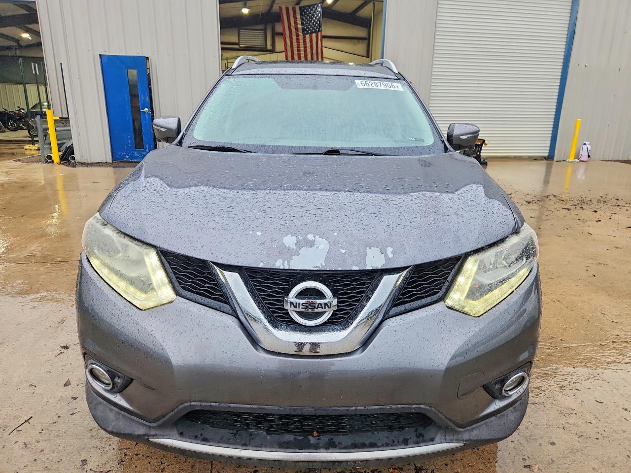 2015 Nissan Rogue Sl Gray vin: 5N1AT2MT7FC861996
