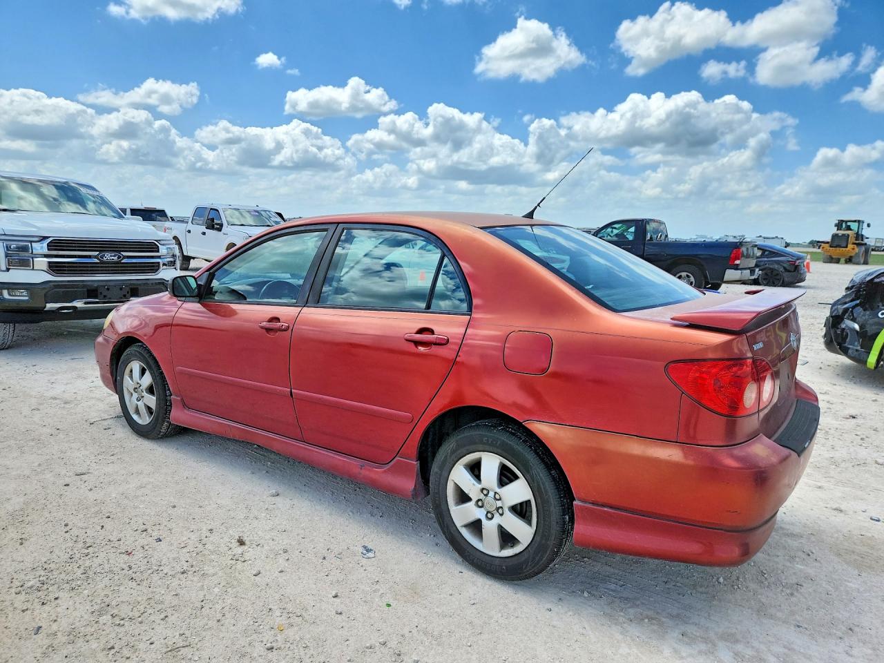 2007 Toyota Corolla S Красный vin: 1NXBR32E47Z812649