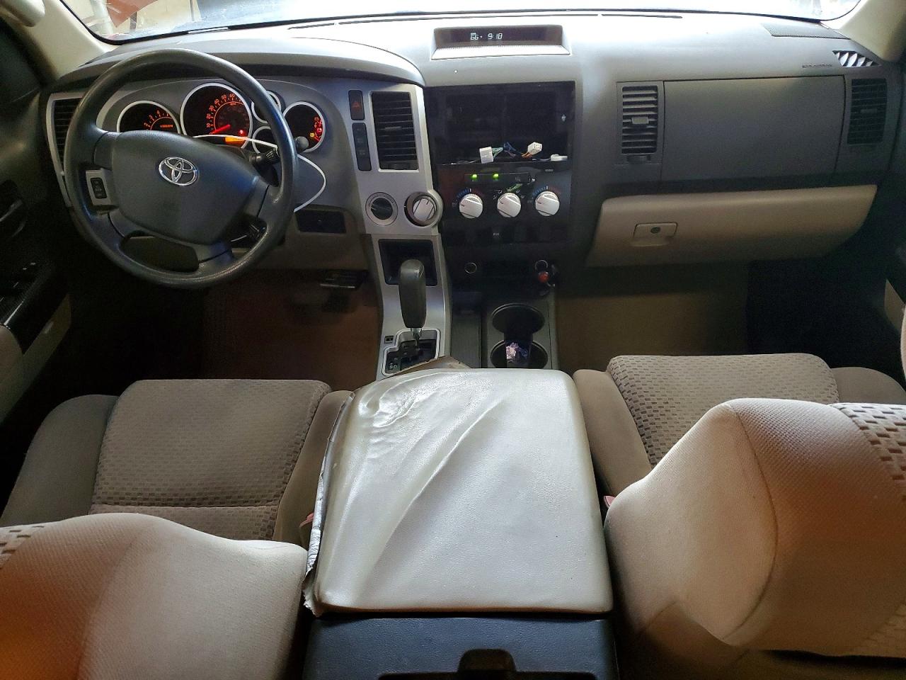 2007 Toyota Tundra Sr5 Burgundy vin: 5TFBT54157X006099