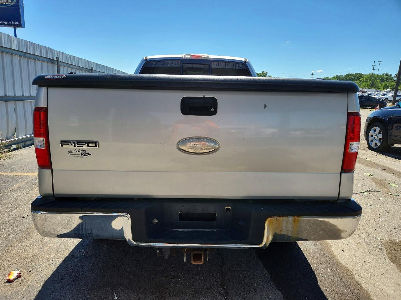2007 Ford F150 Silver vin: 1FTPX14V17FB17678