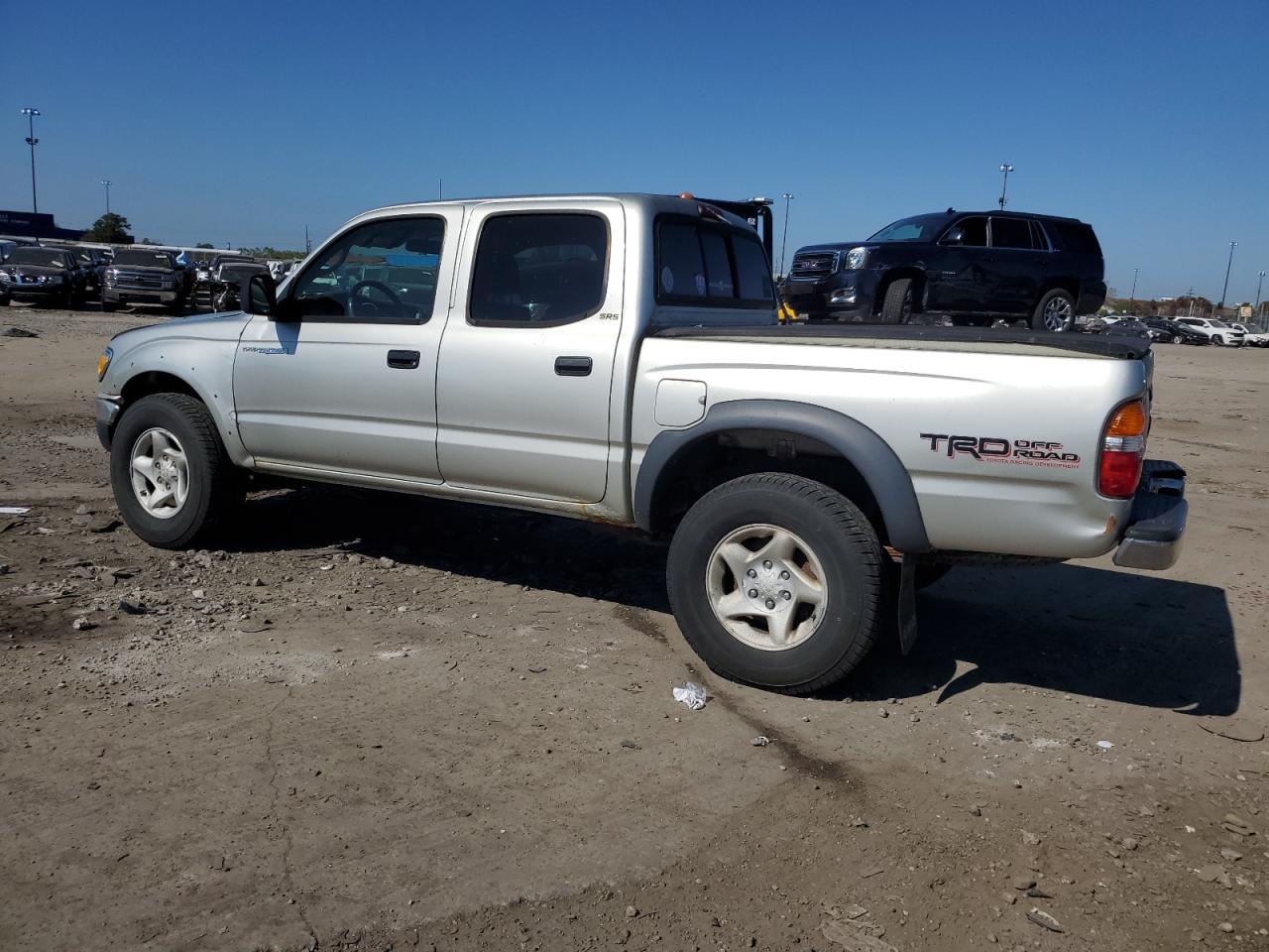 2004 Toyota Tacoma Double Cab Желто-коричневый vin: 5TEHN72N34Z442850