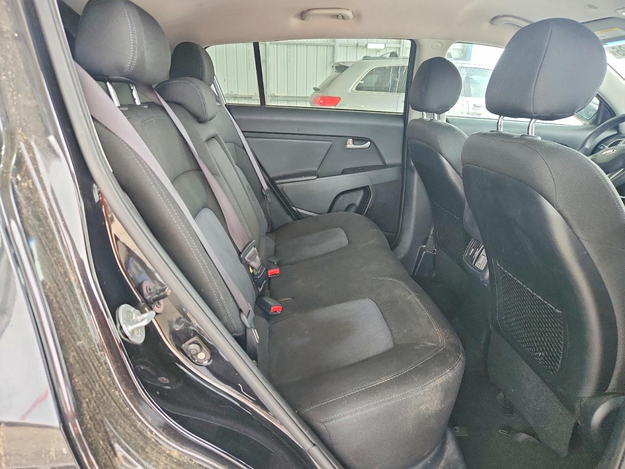 2014 Kia Sportage Lx Black vin: KNDPBCAC0E7642624