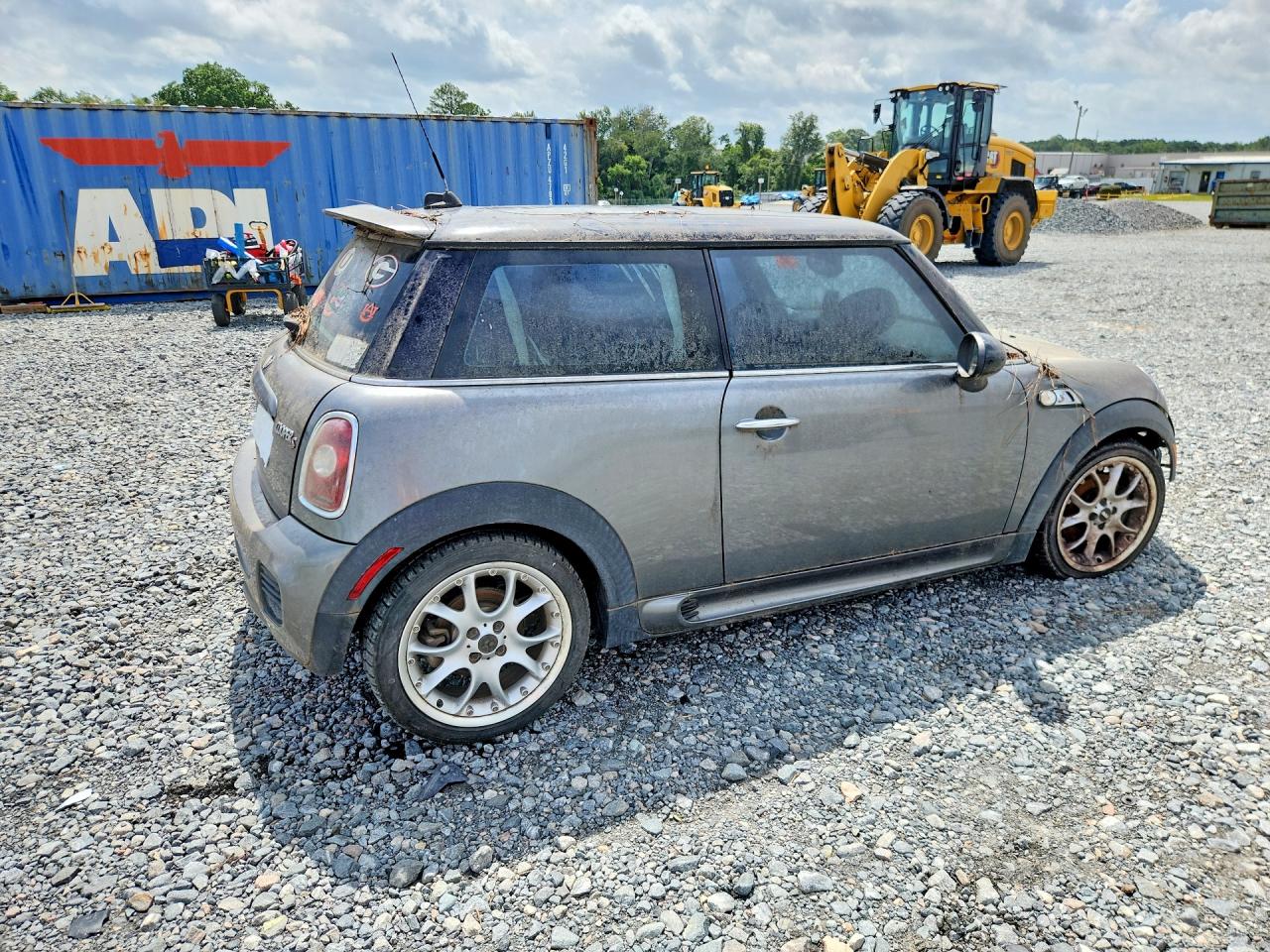 2010 Mini Cooper S Gray vin: WMWMF7C56ATX42433
