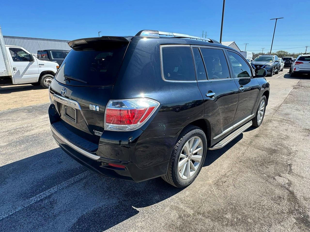 2013 Toyota Highlander Hybrid Limited Black vin: JTEDC3EH0D2015337