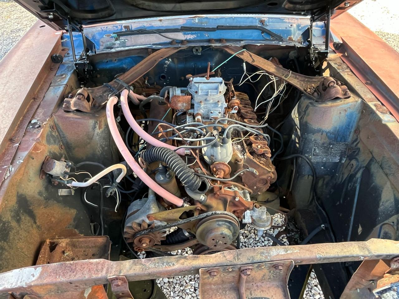 1967 Ford Mustang Blue vin: 7R01C209679