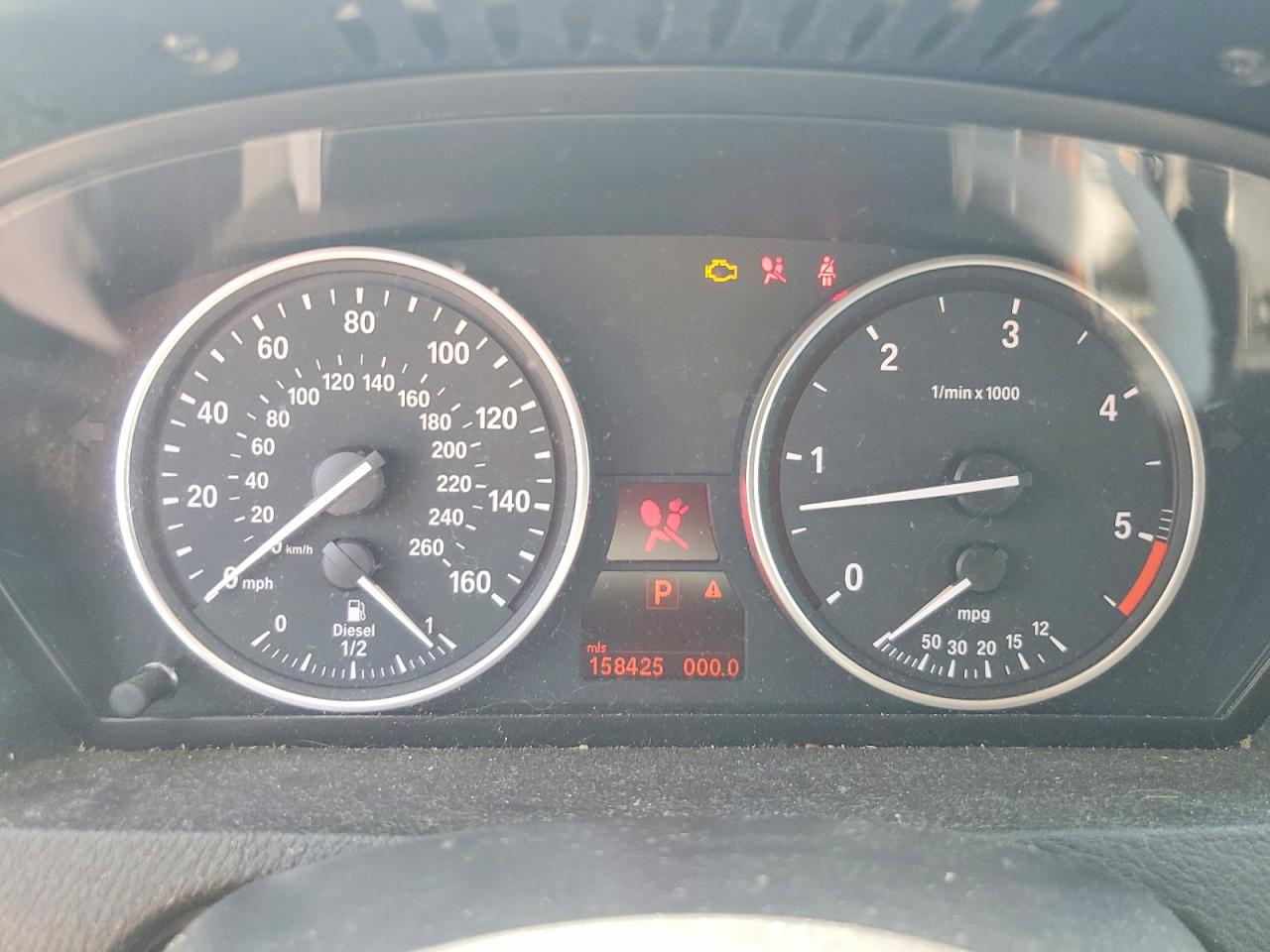 2010 Bmw X5 Xdrive35d Gray vin: 5UXFF0C59ALT85251