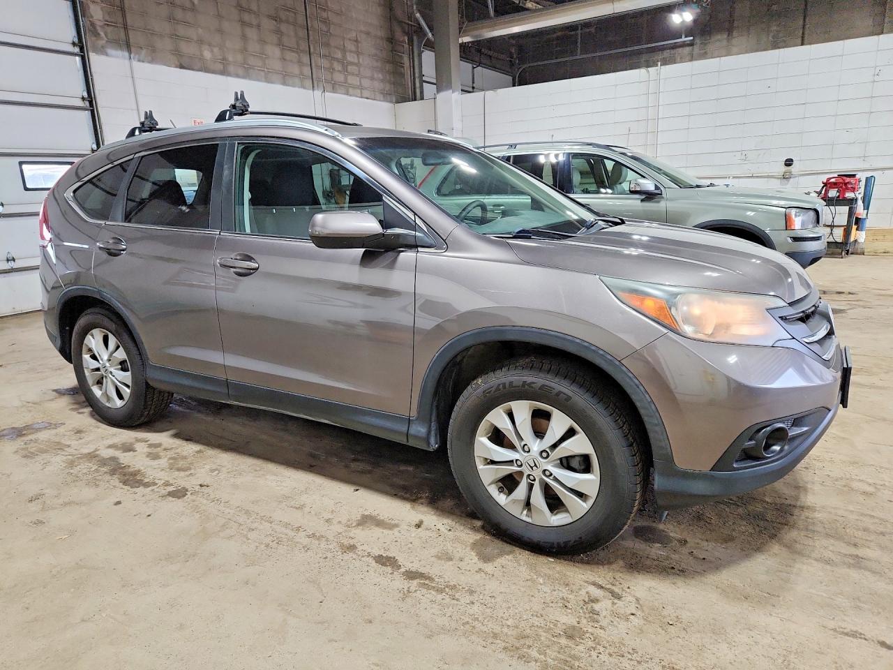 2013 Honda Cr-v Ex Tan vin: 5J6RM4H55DL005485