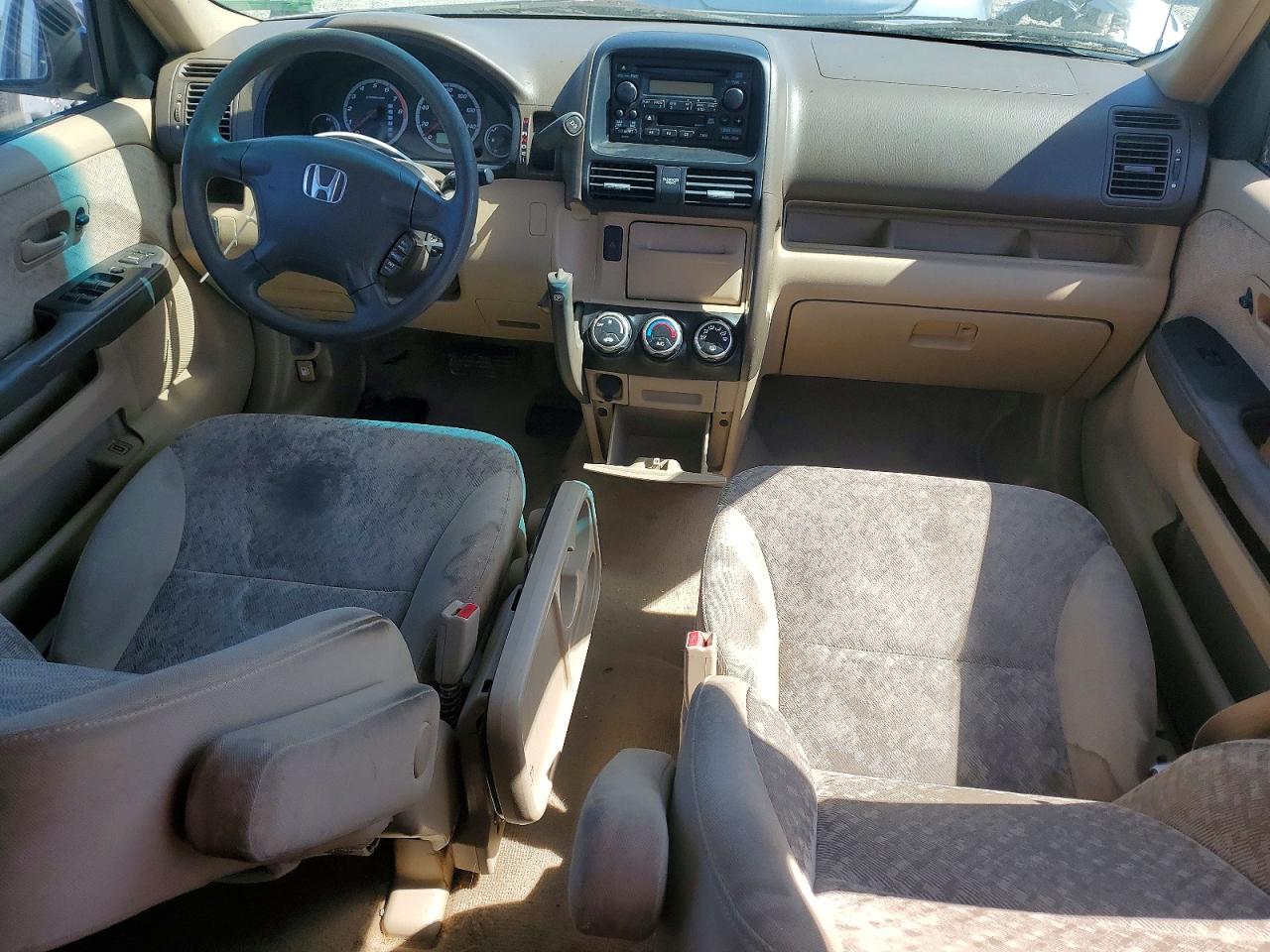 2006 Honda Cr-v Lx Tan vin: JHLRD68556C005364