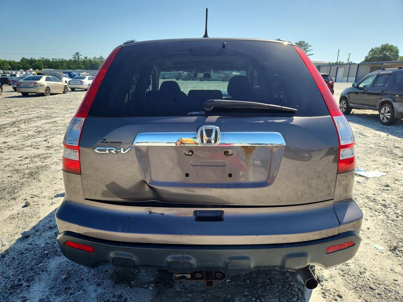 2009 Honda Cr-v Ex Gray vin: 3CZRE48579G706921