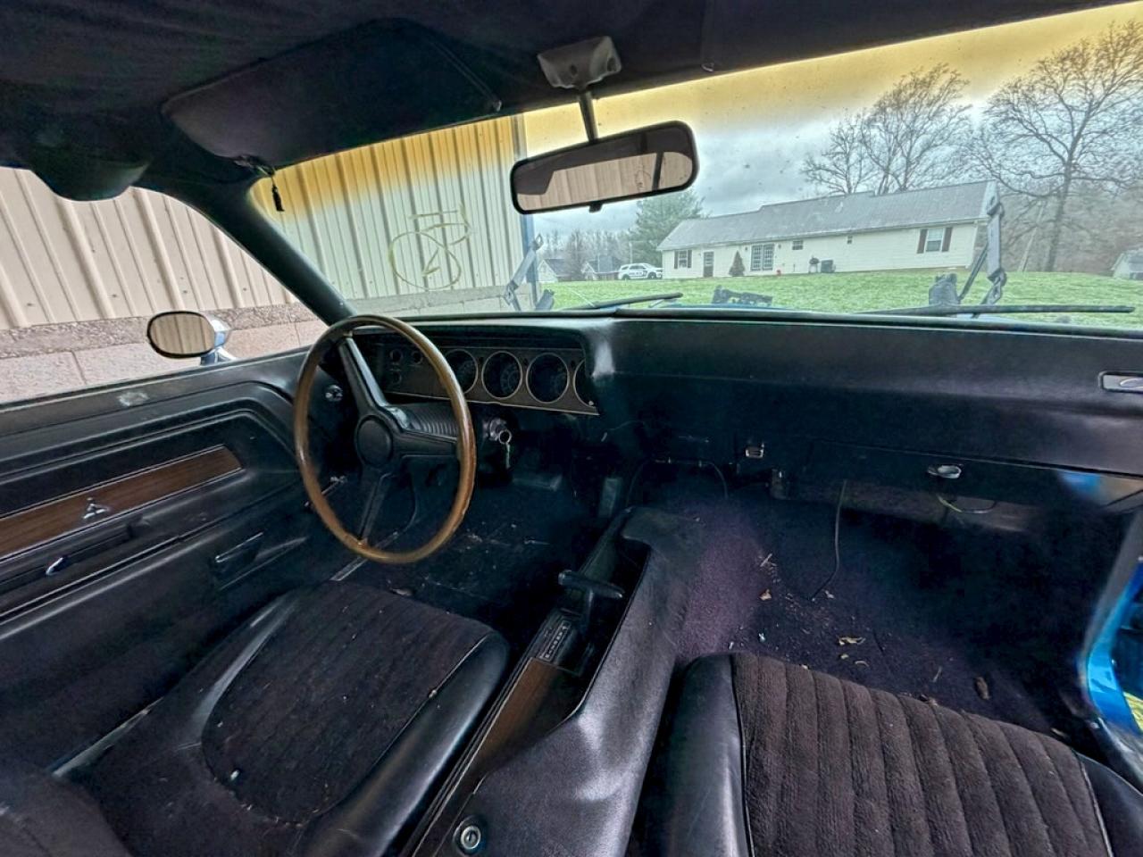 1972 Dodge Challenger Blue vin: JH23G2B406106