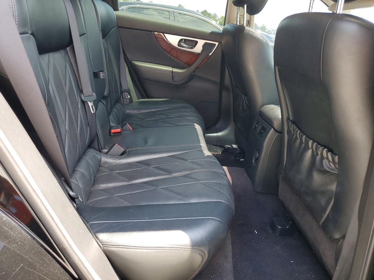 2012 Infiniti Fx35 Base Черный vin: JN8AS1MU9CM120608