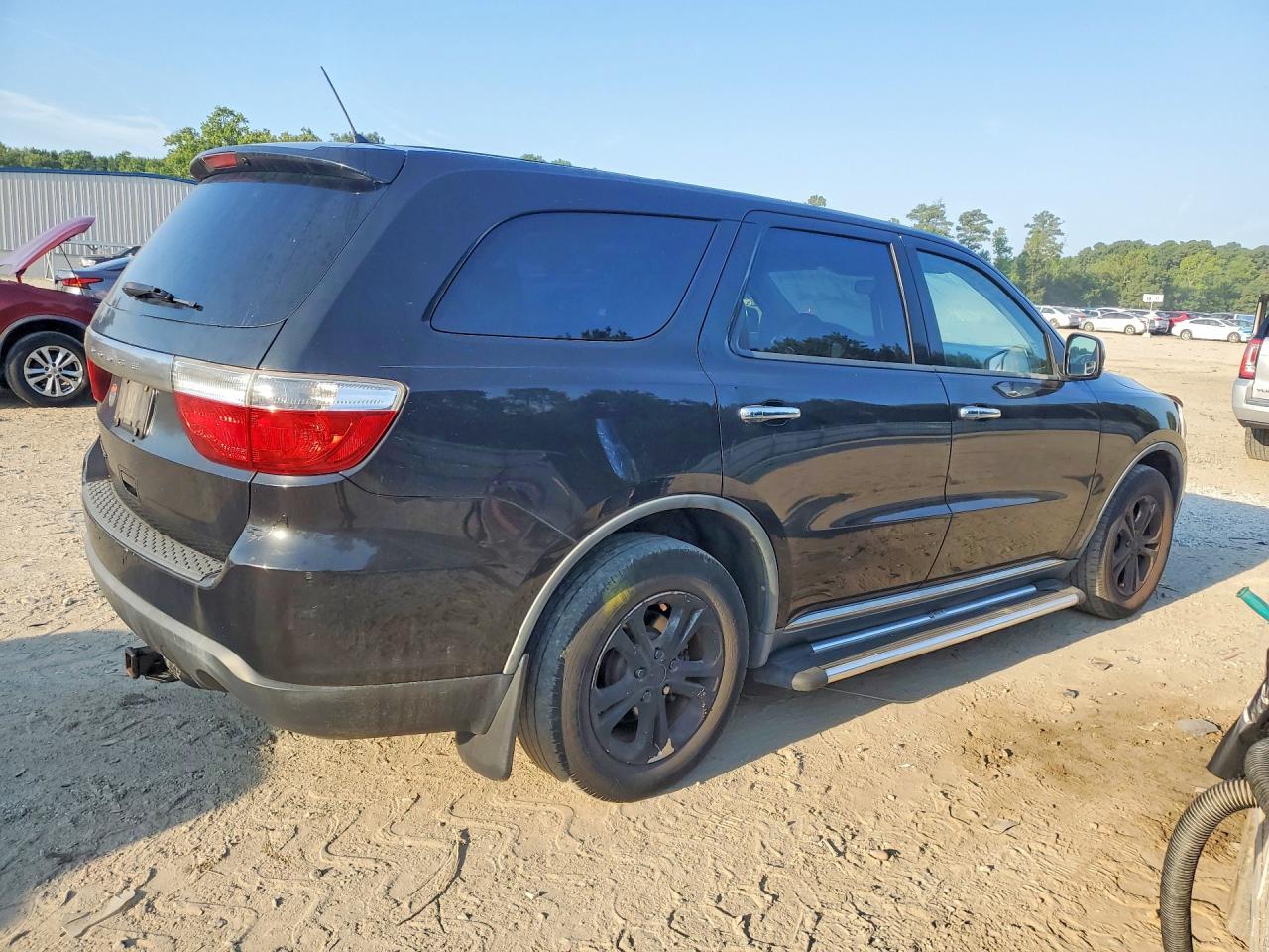 2012 Dodge Durango Sxt Black vin: 1C4RDJAG5CC195755