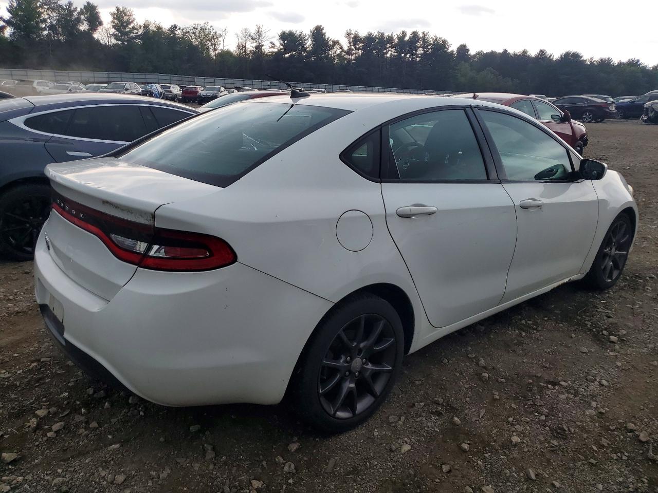 2016 Dodge Dart Se Белый vin: 1C3CDFAA5GD577514