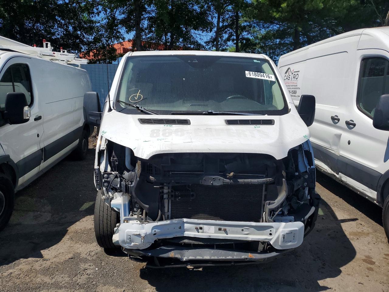 2015 Ford Transit T- - Delivery Van White vin: 1FTNE1YMXFKA59929