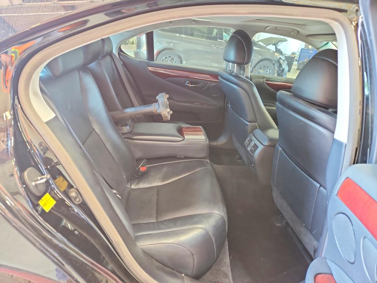 2008 Lexus Ls 460 Base Black vin: JTHBL46F485062579