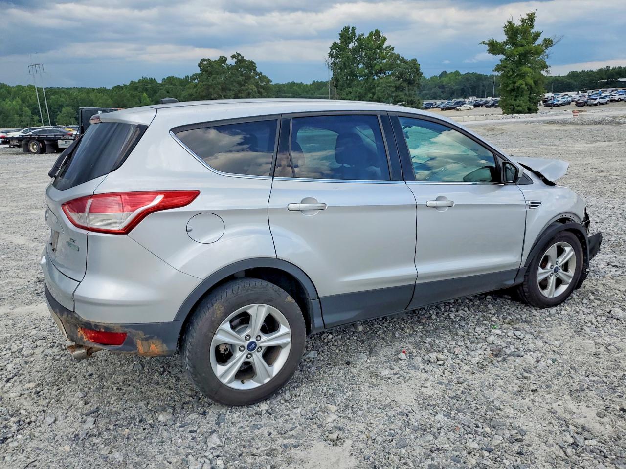 2015 Ford Escape Se Silver vin: 1FMCU0GX8FUC10458