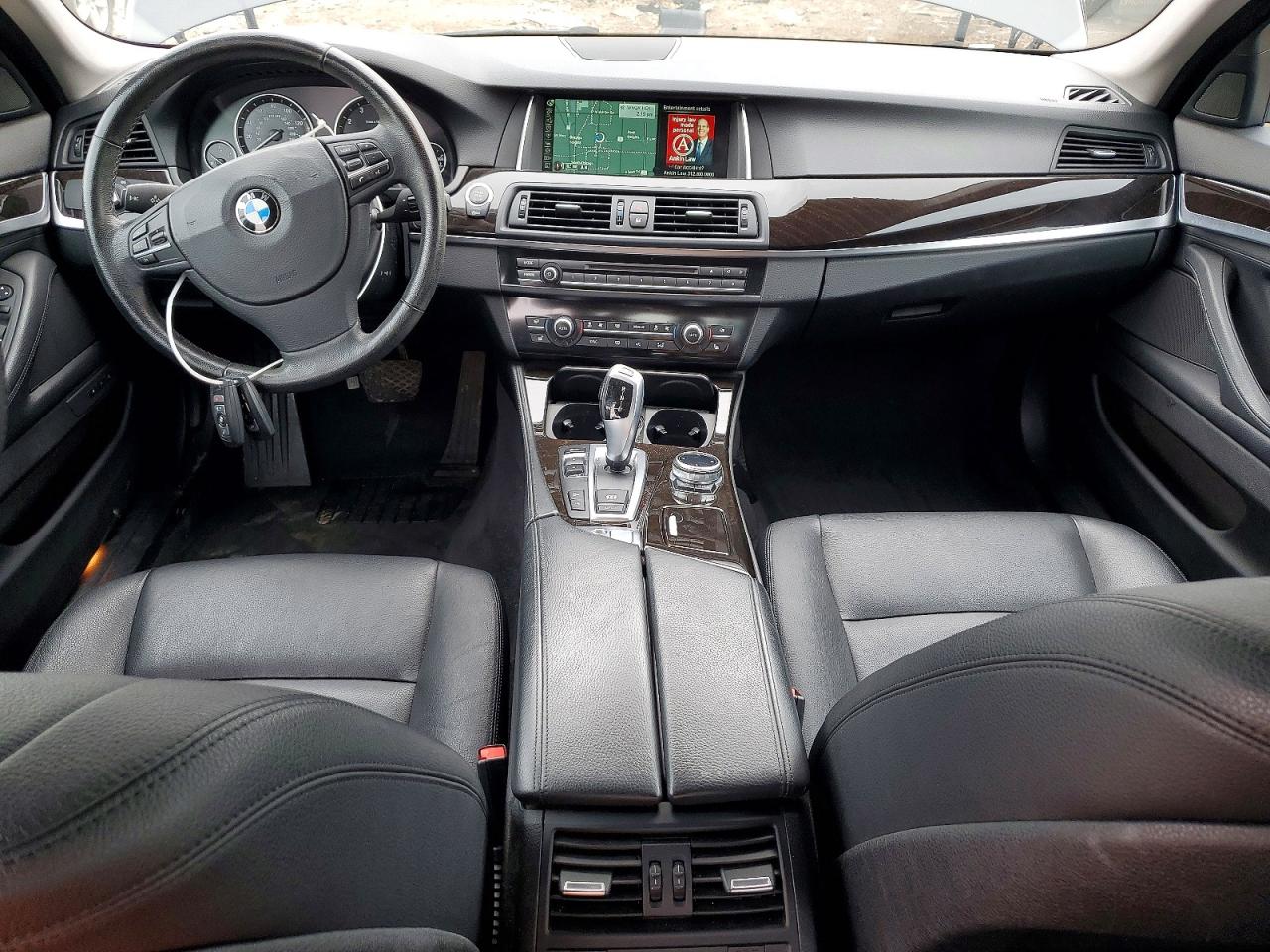 2014 Bmw 535 Xi Black vin: WBA5B3C58ED537379
