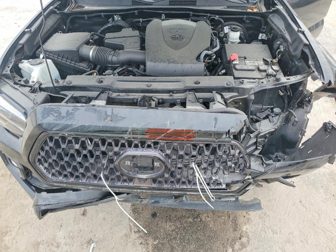 2023 Toyota Tacoma Limited Черный vin: 3TMEZ5CN7PM202373