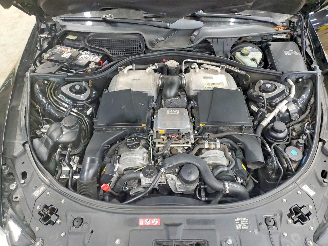 2012 Mercedes-benz Cl 600 Черный vin: WDDEJ7GB7CA028644
