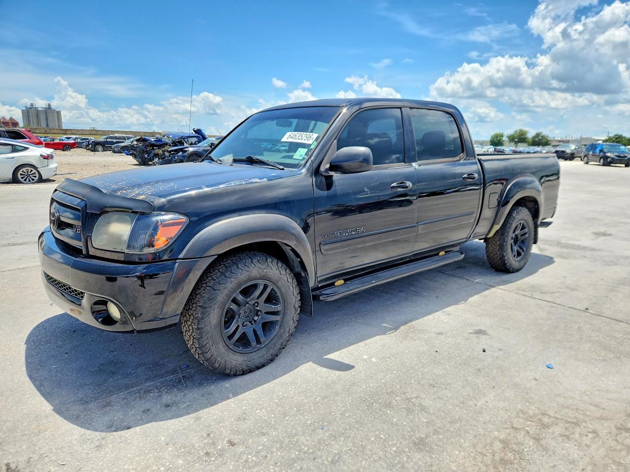 2006 Toyota Tundra Double Cab Limited Black vin: 5TBET38156S545542