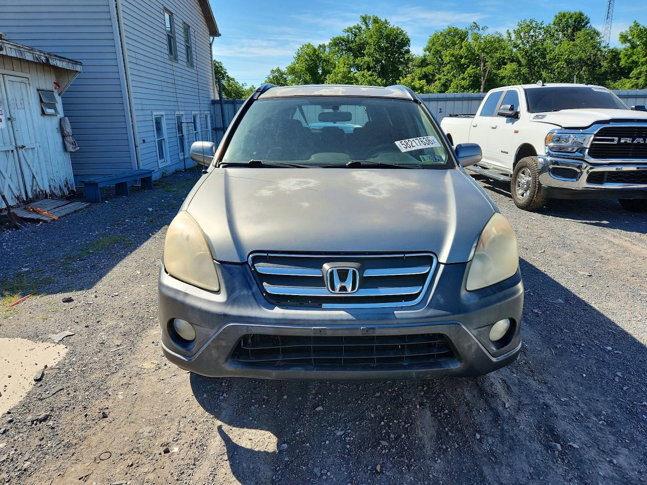 2006 Honda Cr-v Ex Серый vin: JHLRD78896C052543