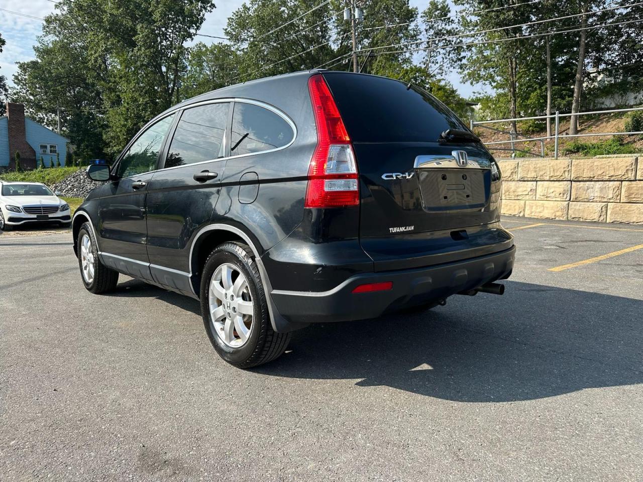 2008 Honda Cr-v Ex Black vin: JHLRE48588C028254