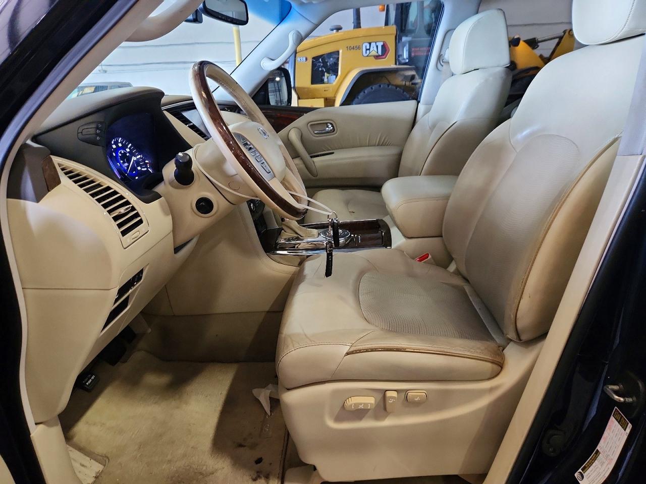 2015 Infiniti Qx80 Base Blue vin: JN8AZ2NFXF9574150