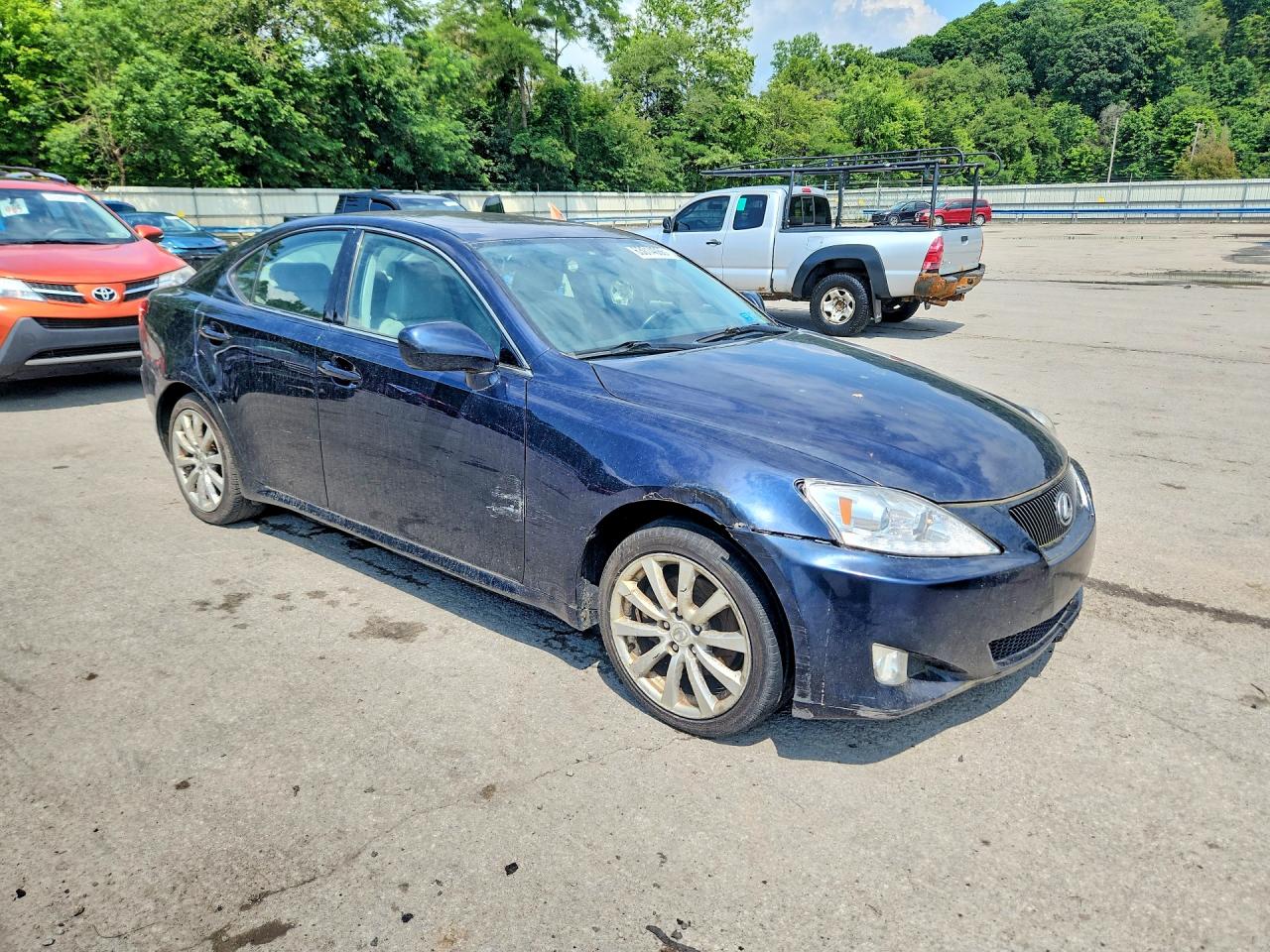 2006 Lexus Is 250 Синий vin: JTHCK262865004979