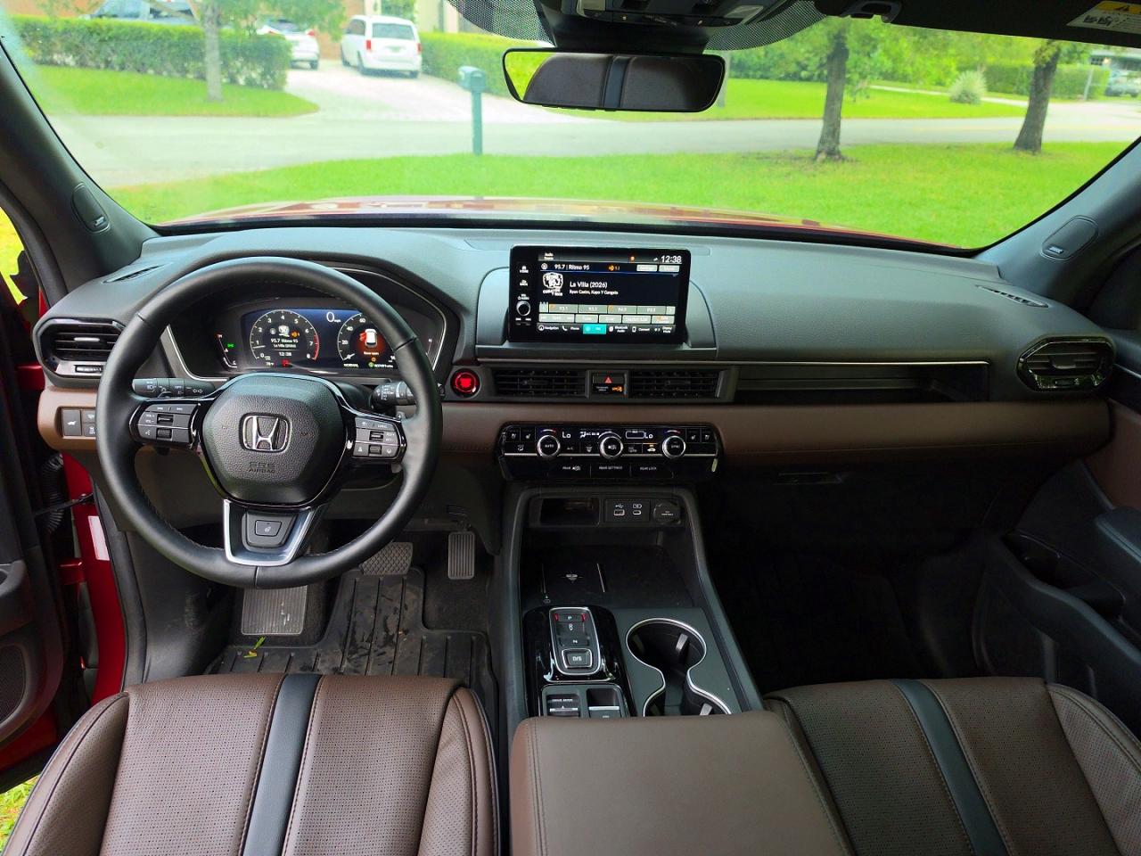 2025 Honda Pilot Elite Красный vin: 5FNYG1H83SB029382