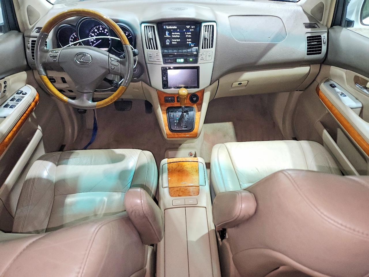 2007 Lexus Rx 350 White vin: 2T2HK31U47C040173