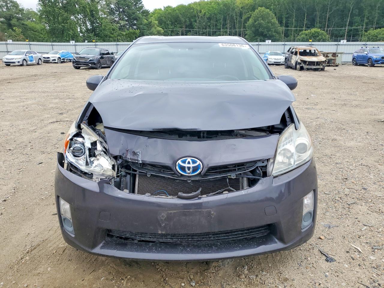 2010 Toyota Prius Ii Gray vin: JTDKN3DU1A1309450