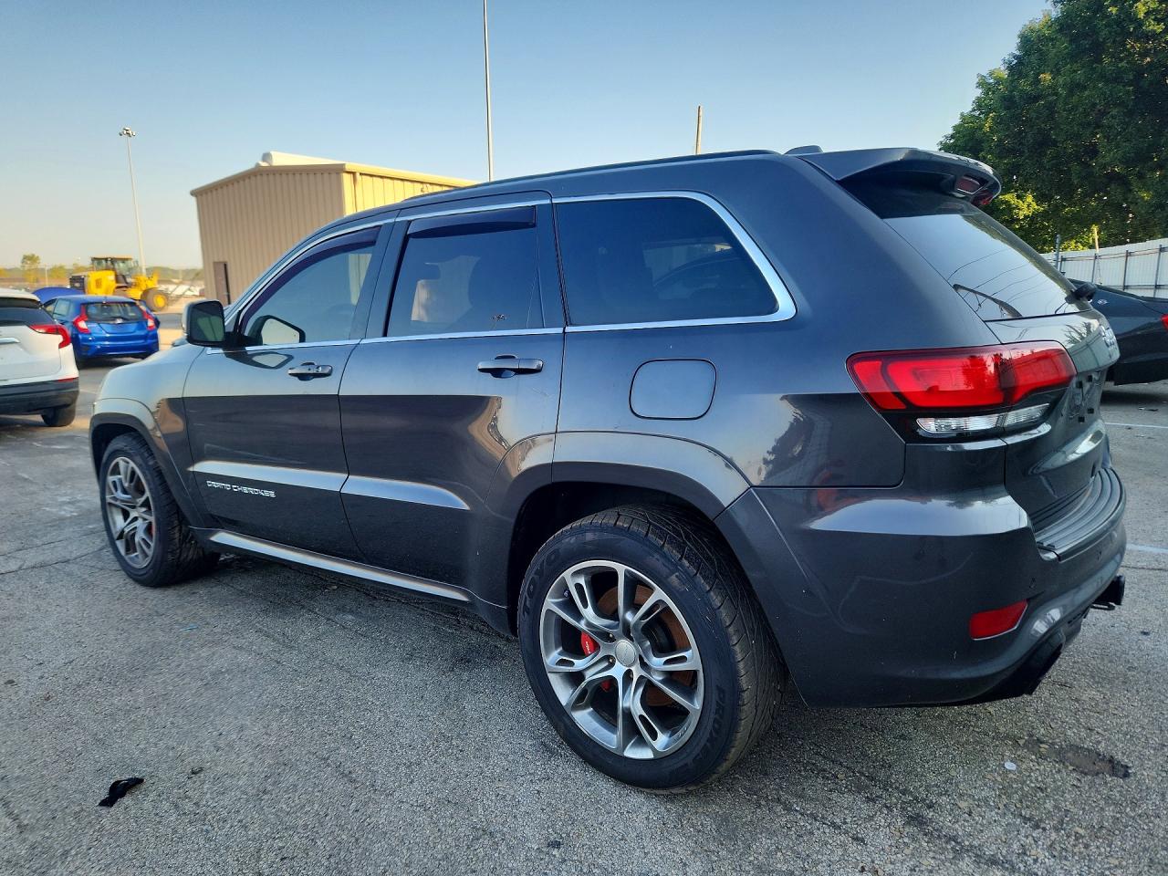 2015 Jeep Grand Cherokee Srt-8 Black vin: 1C4RJFDJ7FC778507