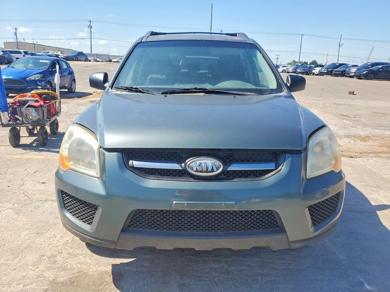 2009 Kia Sportage Lx Blue vin: KNDJF724897556623