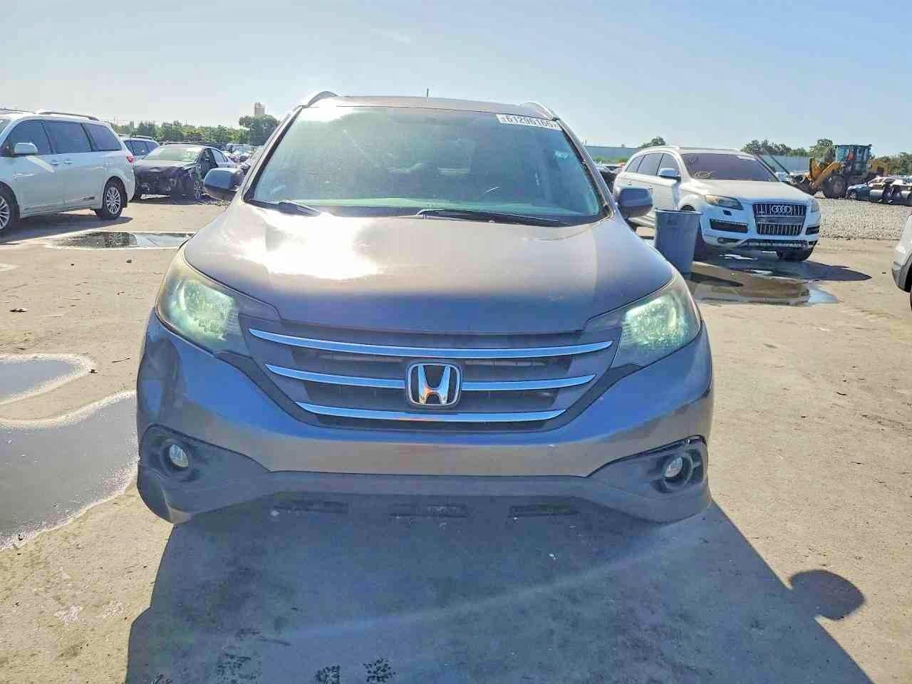 2014 Honda Cr-v Exl Серый vin: 2HKRM3H74EH565621
