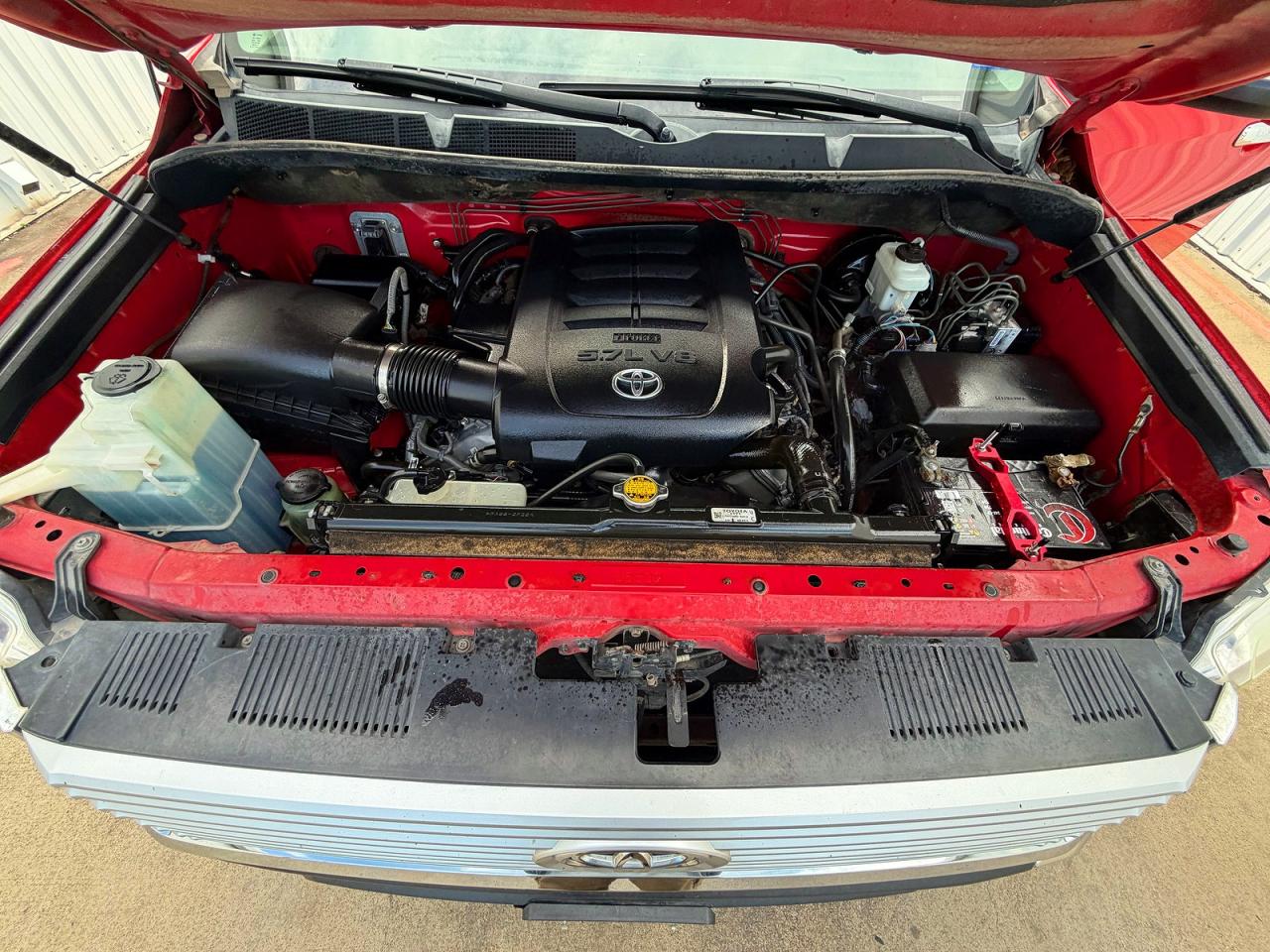 2015 Toyota Tundra Crewmax Limited Red vin: 5TFHW5F14FX468750