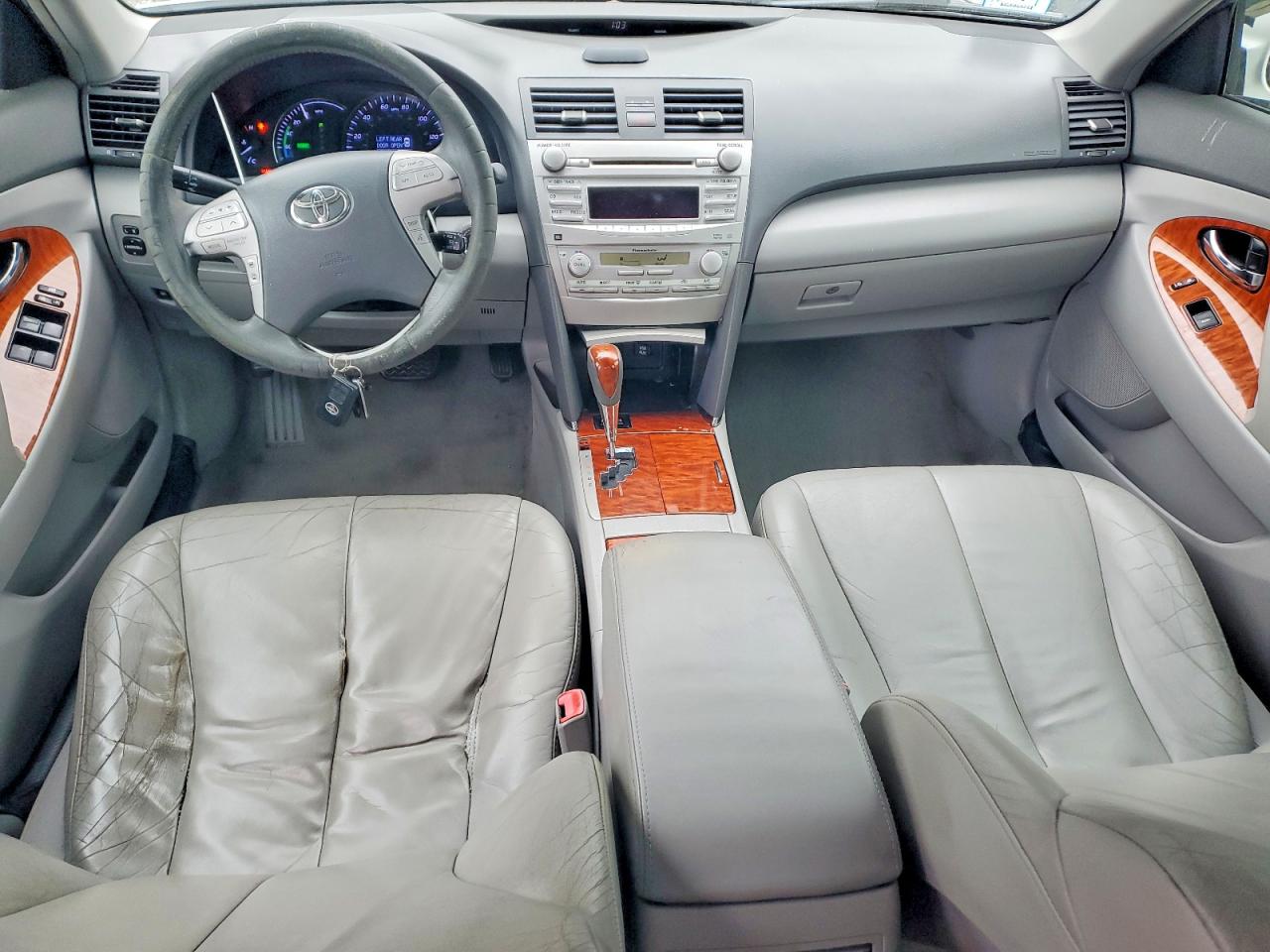 2011 Toyota Camry Hybrid White vin: 4T1BB3EK0BU131340