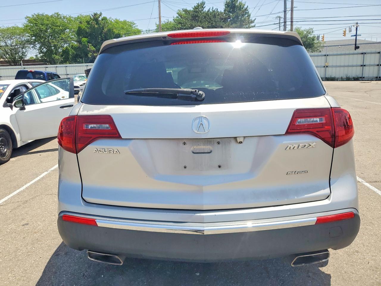 2012 Acura Mdx Silver vin: 2HNYD2H28CH539064