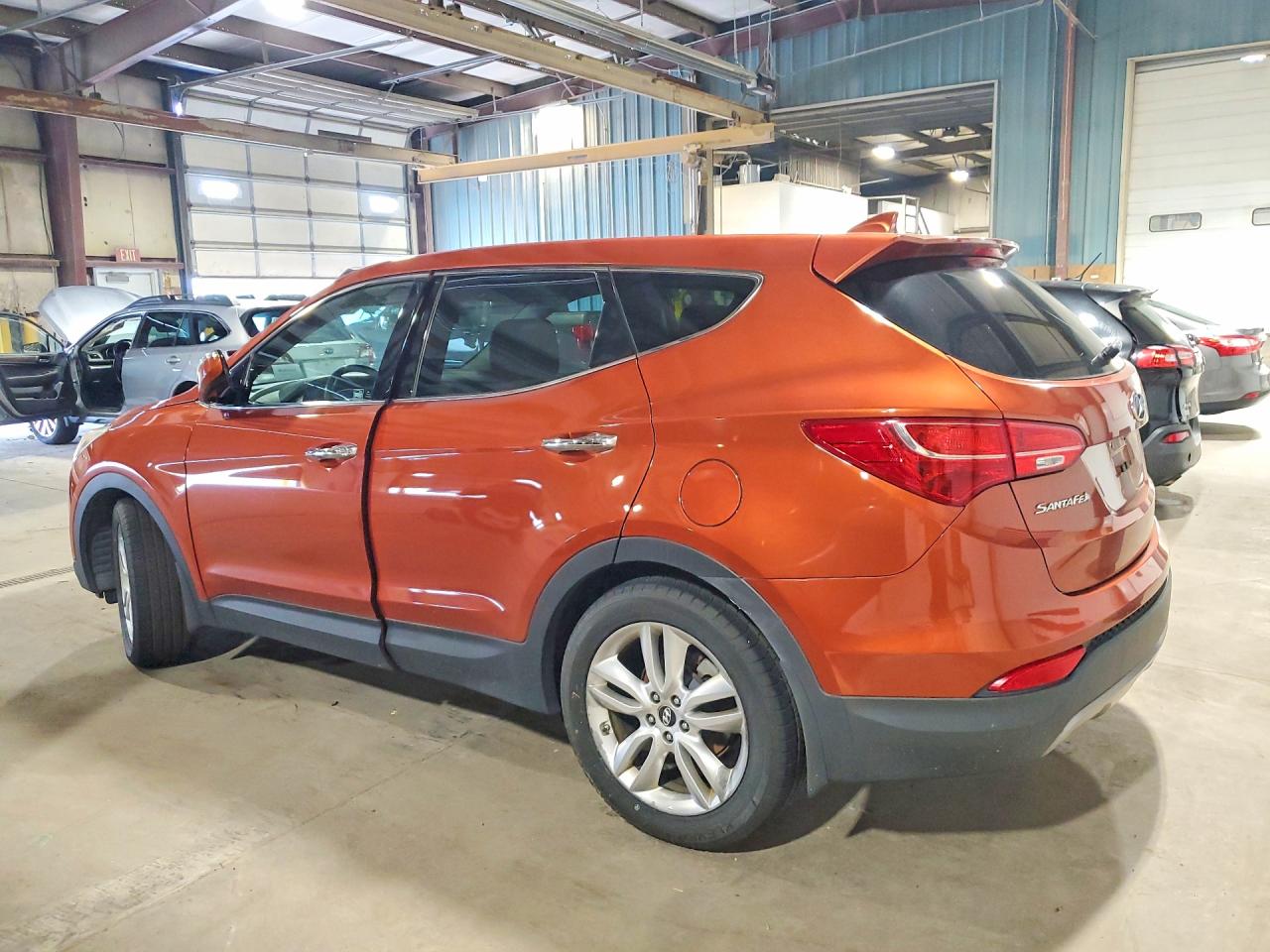 2013 Hyundai Santa Fe Sport 2.0t Оранжевый vin: 5XYZW3LA3DG041668